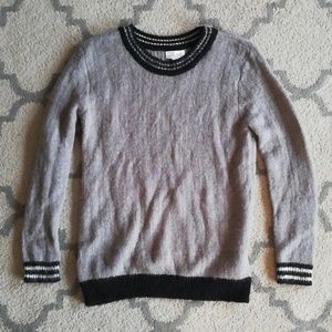 Shrinking Violet Grey Long Sleeve Sweater